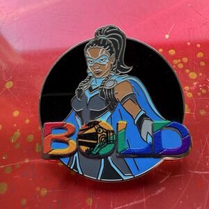 Disney Trading Pin Valkyrie Strong Love Bold Rainbow Pride Marvel Comics